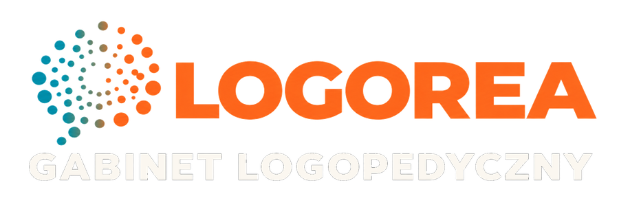Logo Logorea na ciemnym tle